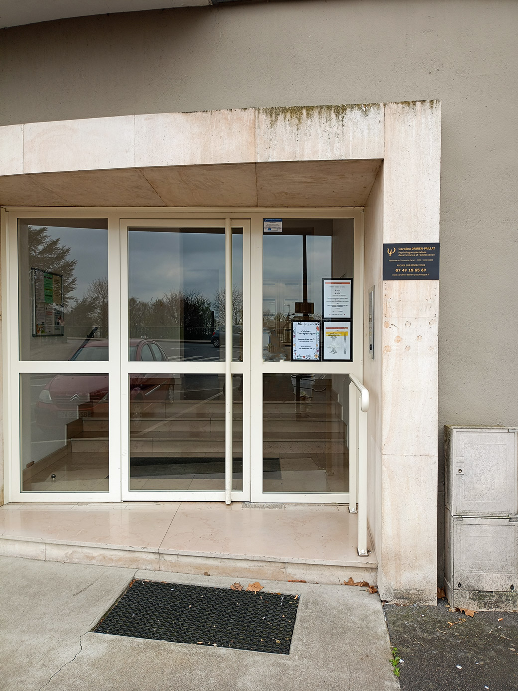 Entrée du batiment